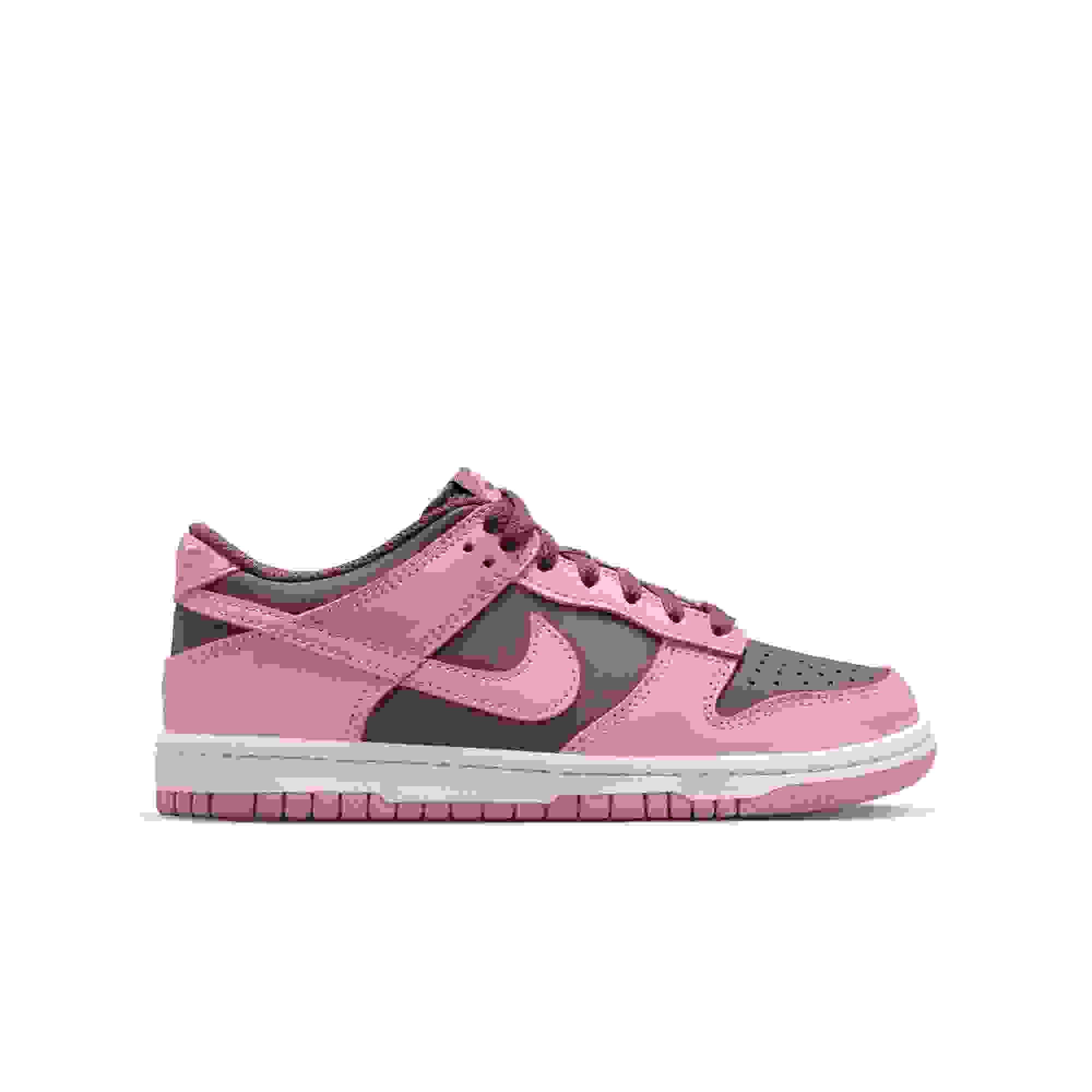 Nike Dunk Low Grade School Girls' "Tattoo/Lt Magenta/Pale Ivory" Shoe